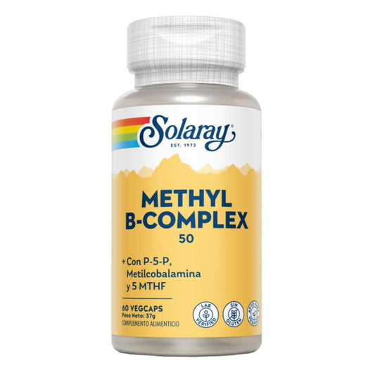 Metil Complexo B 50 60 Cápsulas Solaray