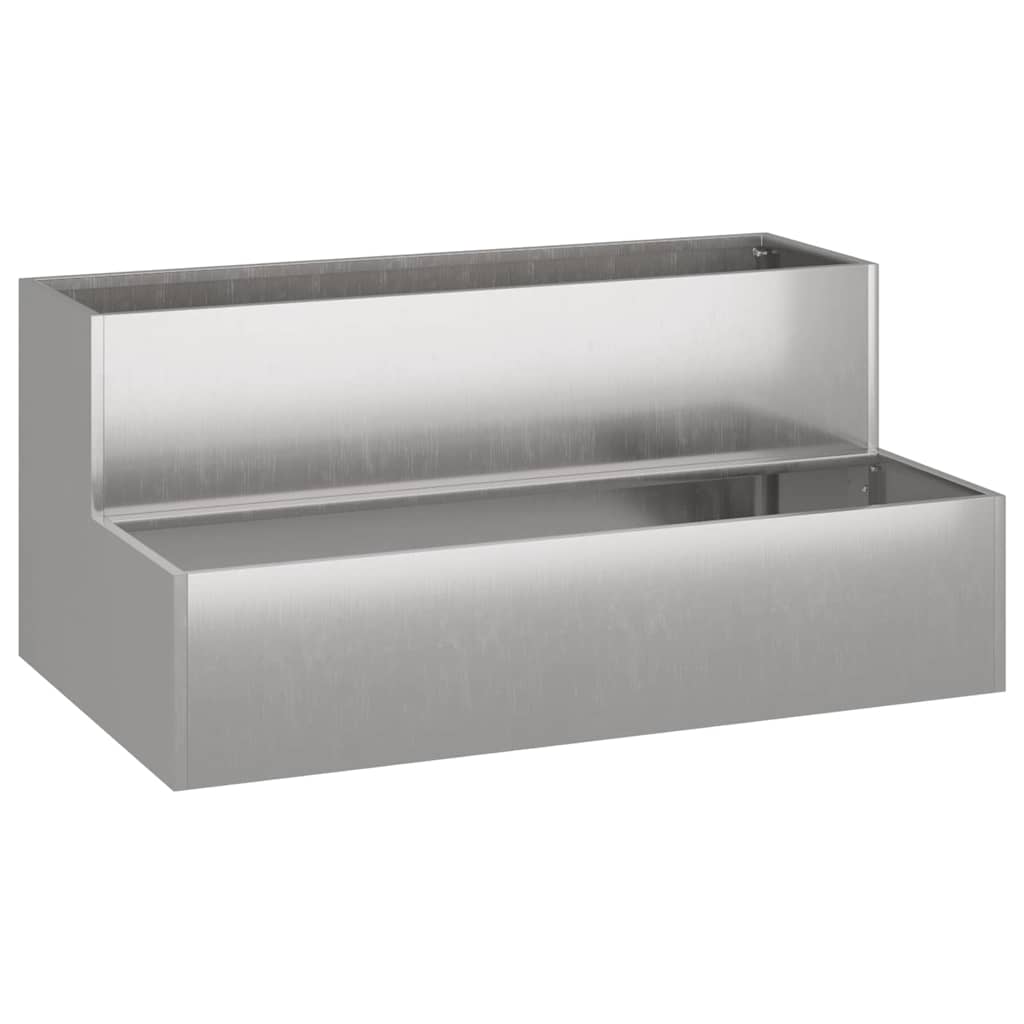 Macetero De Jardín Oxidado 100 X 60 X 45 Cm Acero Autopatinable_4