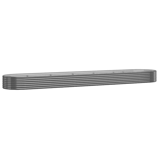 Jardinera Arriate Acero Galvanizado Antracita 507x100x36cm_0