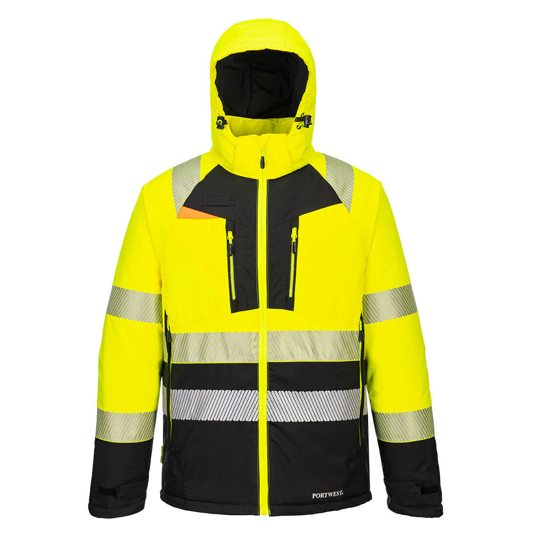 Chaqueta Dx4 Winter De Alta Visibilidad Clase 2 / L / Amarillo-negro_0