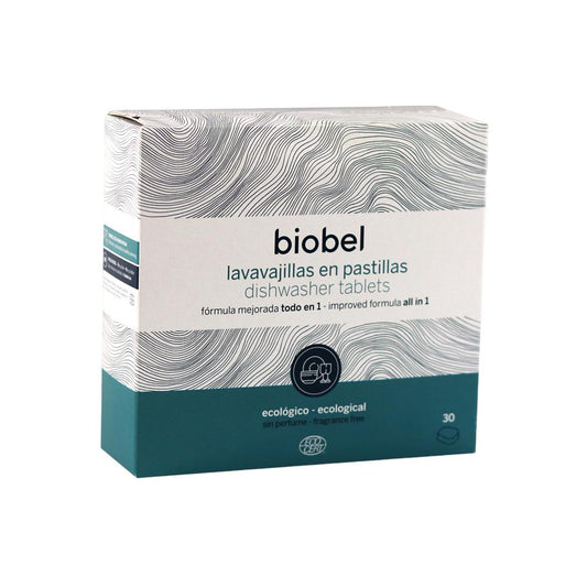 BioBel Comprimidos para máquina de lavar louça 30 unidades