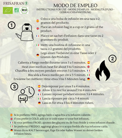 Infusión Depurativa Detox |pirámides | Calidad | Frisafran 15 Uds_4