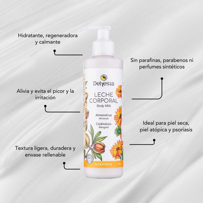 Leche Corporal Hidratante Bio | Piel Seca, Sensible, Picores_1