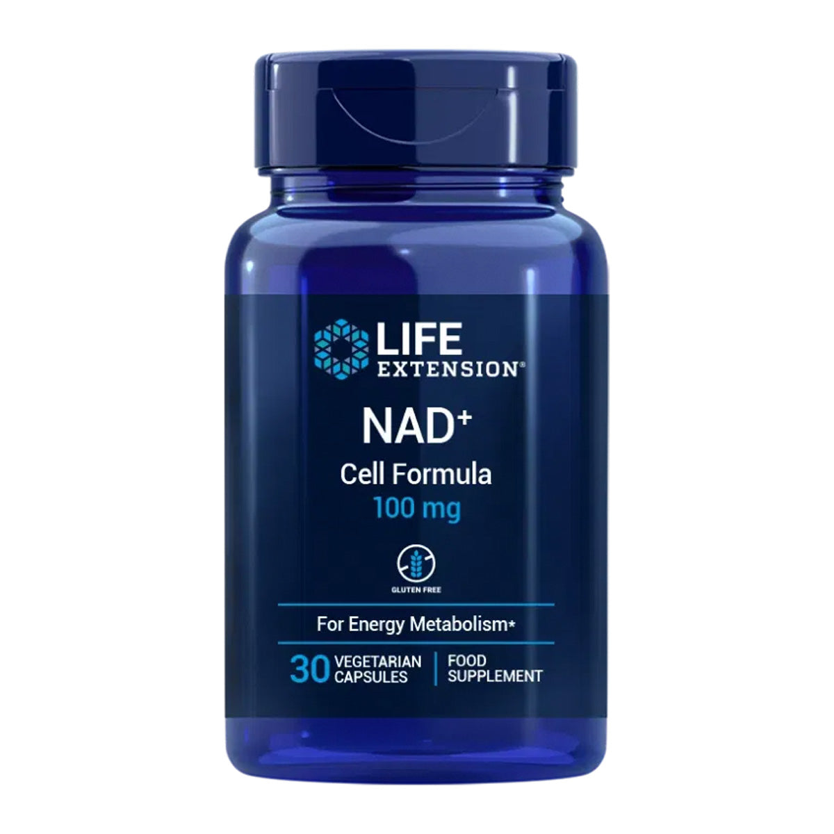 Fórmula para células NAD+ 100 mg, Life Extension 30 cápsulas