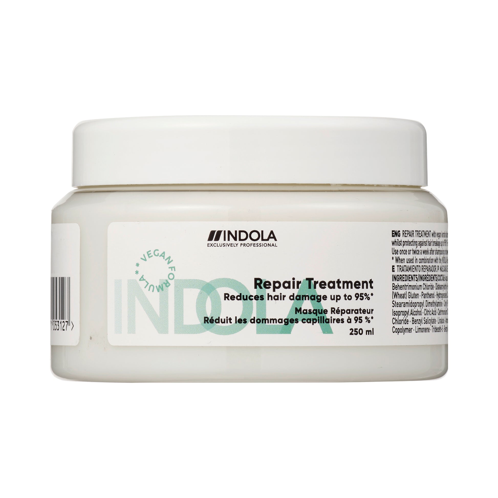 Indola Tratamiento Reparador Profesional Para Cabello Dañado 200ml – Reduce La Rotura Hasta Un 95%_0