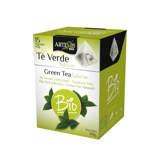 Chá Verde Artemis Pyramid Selection, 15 unidades