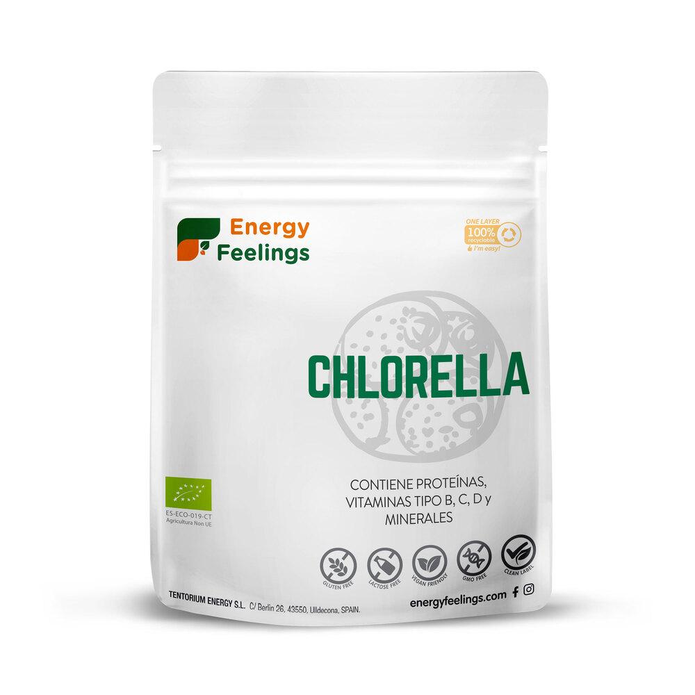 Chlorella BIO em pó Energy Feelings 1 kg