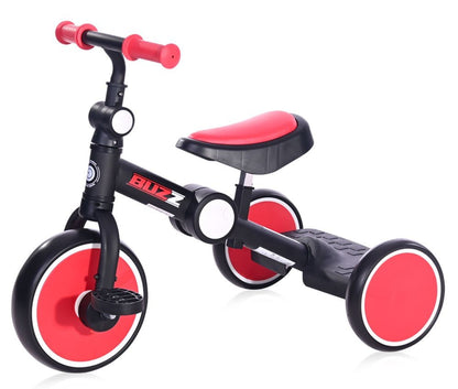 Triciclo Plegable Buzz Para Bebé Black Red_0