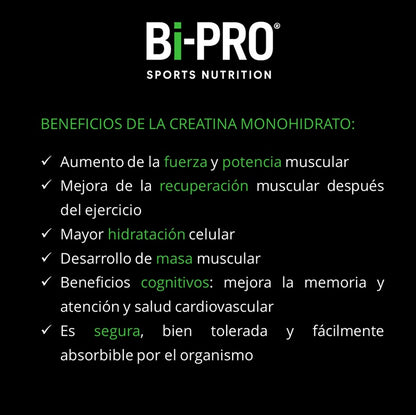 Creatina Monohidrato micronizada 270g 100% pura_4