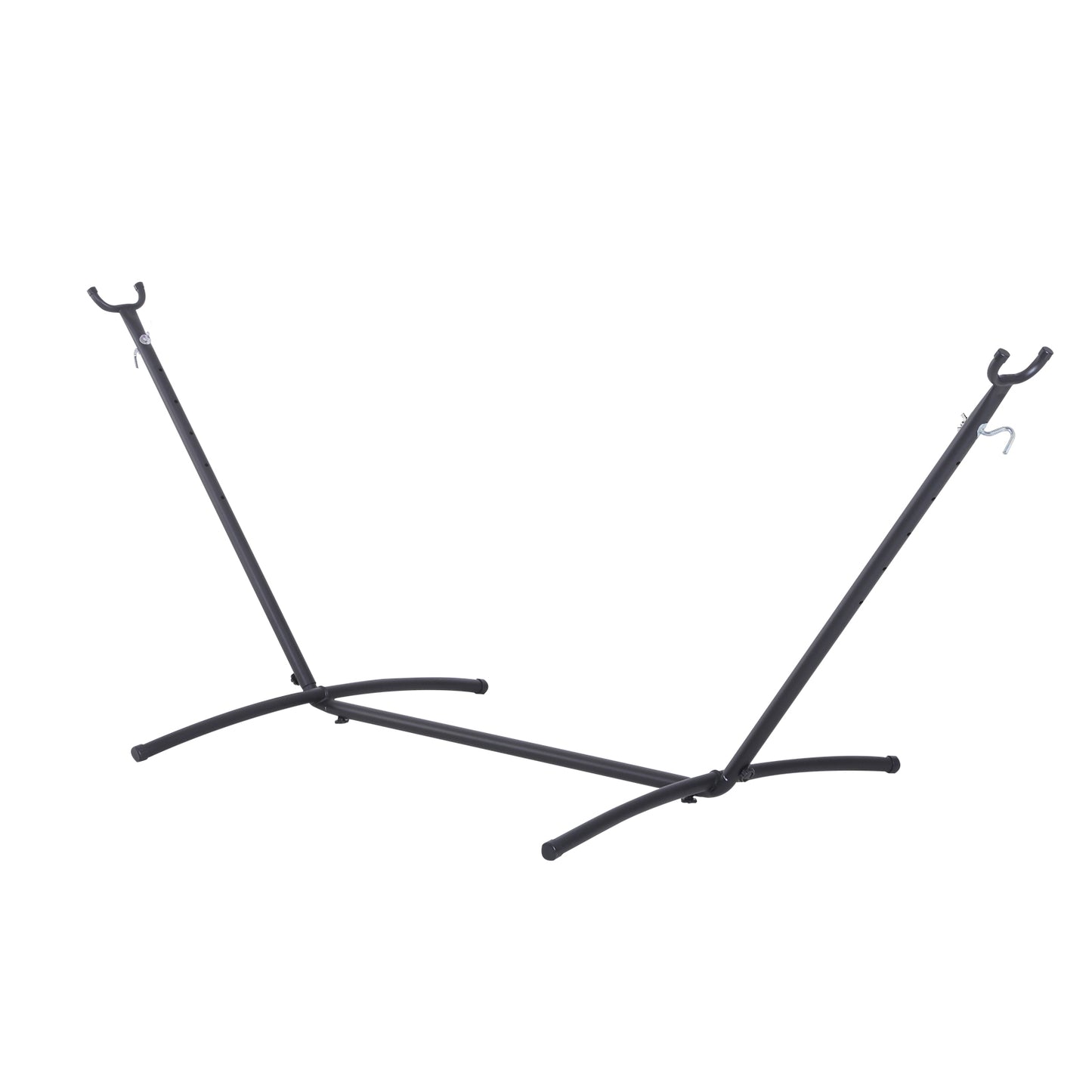 Outsunny Soporte Ajustable Para Hamaca Universal Hierro Carga Hasta 120 Kg_0