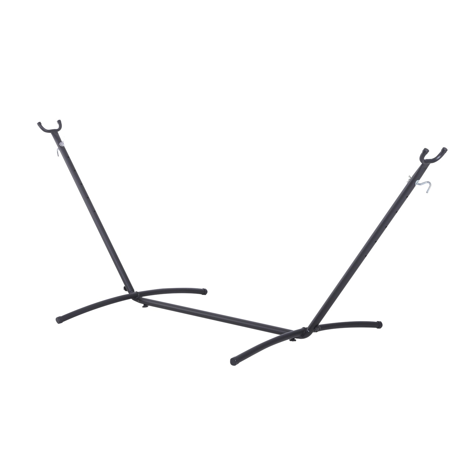Outsunny Soporte Ajustable Para Hamaca Universal Hierro Carga Hasta 120 Kg_0