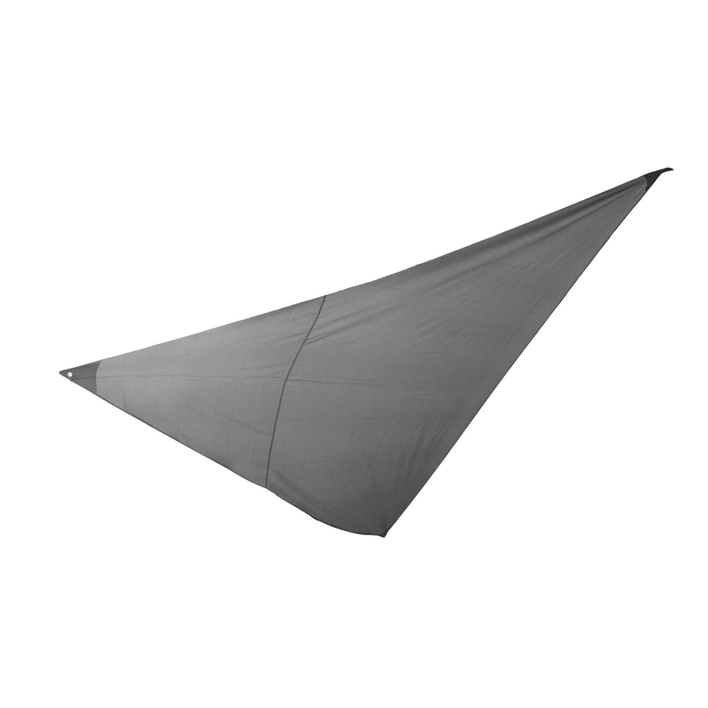 Toldo triangular de vela de sombra 5x5x5m Kb8 Cinza Escuro
