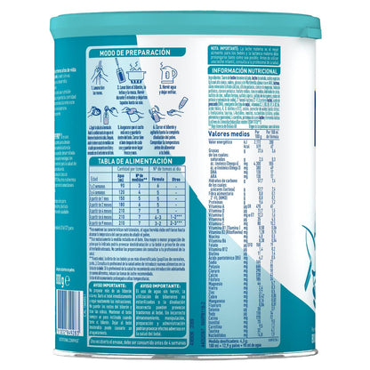 Leite de arranque Nan Optipro 1 desde o primeiro dia Nestlé 800 g