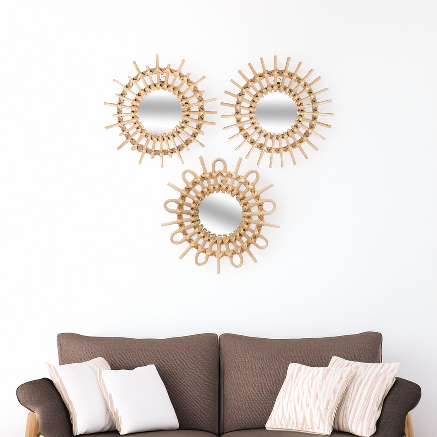Wellhome Set 3 Espejos Aida D.28cm_2