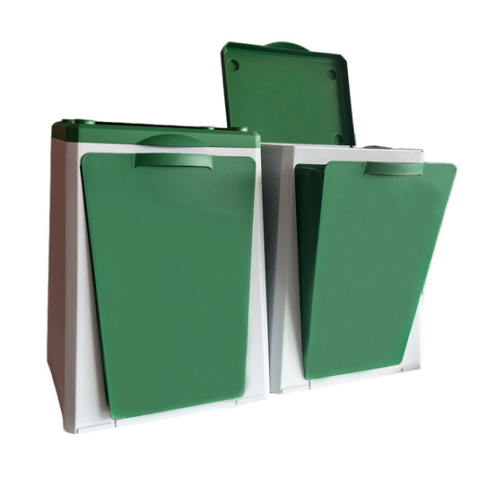 Ecube - 2 Cubos Modulables De Reciclaje Vileda 10l/ud_0