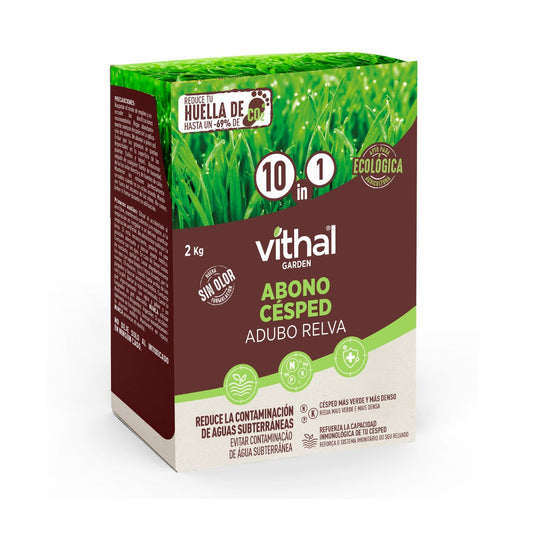 Fertilizante ecológico para relvado Vithal Garden 10 em 1 2 kg