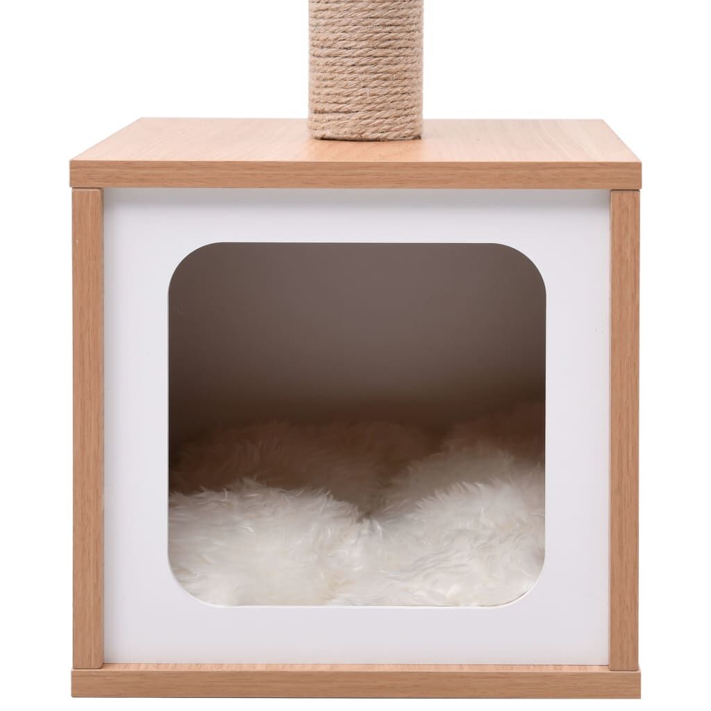 Vidaxl Rascador Para Gatos Con Alfombra Rascadora De Sisal 62 Cm_4