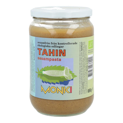 Tahini torrado biológico sem sal Monki