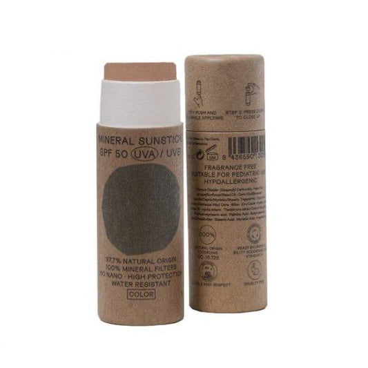 Protetor Solar Facial com Cor FPS50 Stick Nuura 18 ml