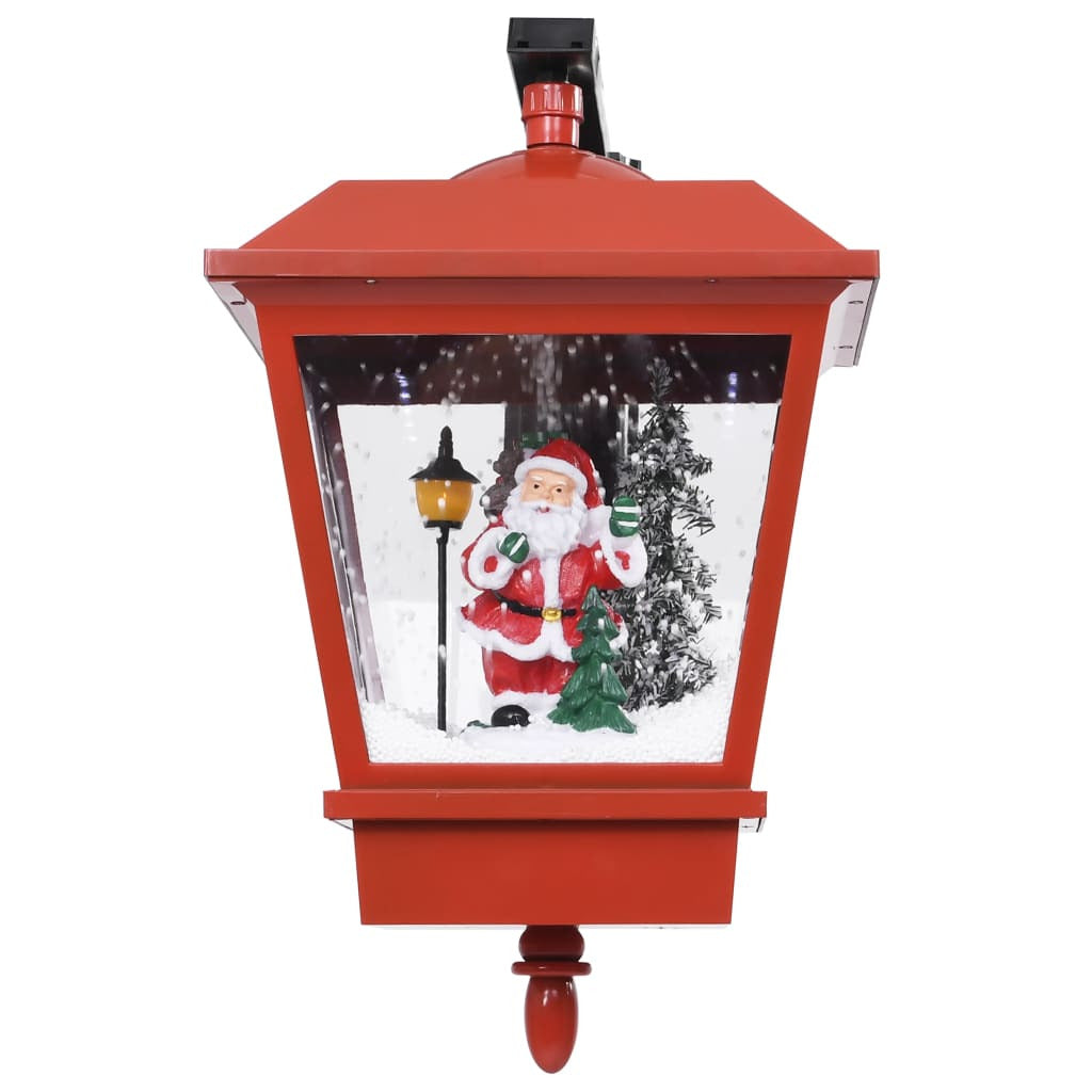 Vidaxl Lámpara De Pared De Navidad Led Y Papa Noel Rojo 40x27x45 Cm_3