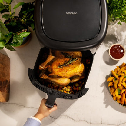 Freidora Sin Aceite 6 L De Aire Caliente Cecofry Bombastik 6000, 1700 W, Tecnología Perfectcook, Regulación De Temperatura Y Tiempo, Control Táctil,_2