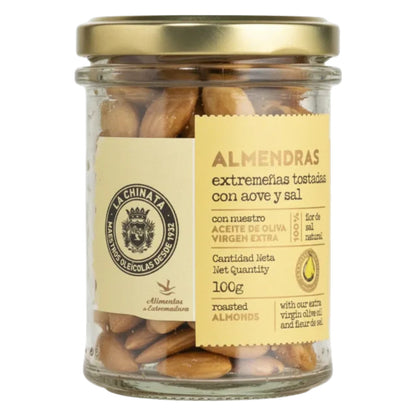 Almendras Tostadas Con Aove y Flor de Sal La Chinata 100 g