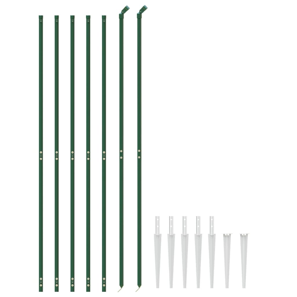 Cerca De Alambre Con Pinchos De Anclaje Verde 1,8x10 M / Vetonek_0