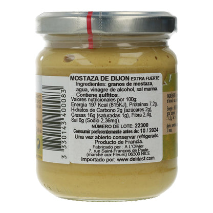 Mostarda Dijon A L'Olivier 250 g