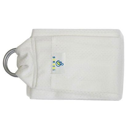 Bandolera De Agua Portabebé Verano Sukkiri. Blanco_0