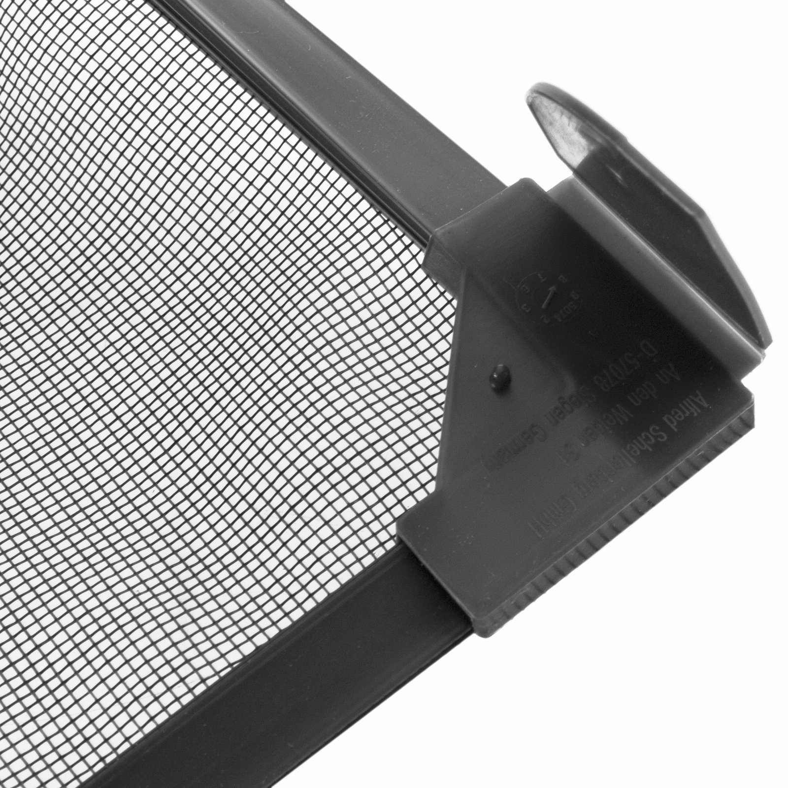 Mosquitera Para Ventana Max 100 X 120 Cm Magnética Pvc Flexible Negro_4