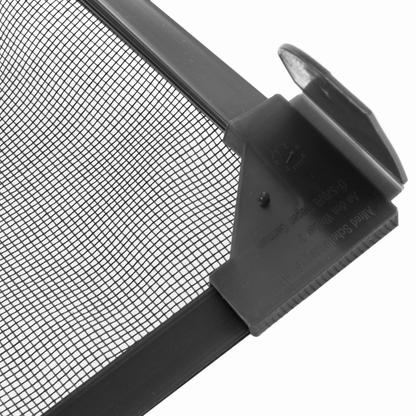 Mosquitera Para Ventana Max 100 X 120 Cm Magnética Pvc Flexible Negro_4