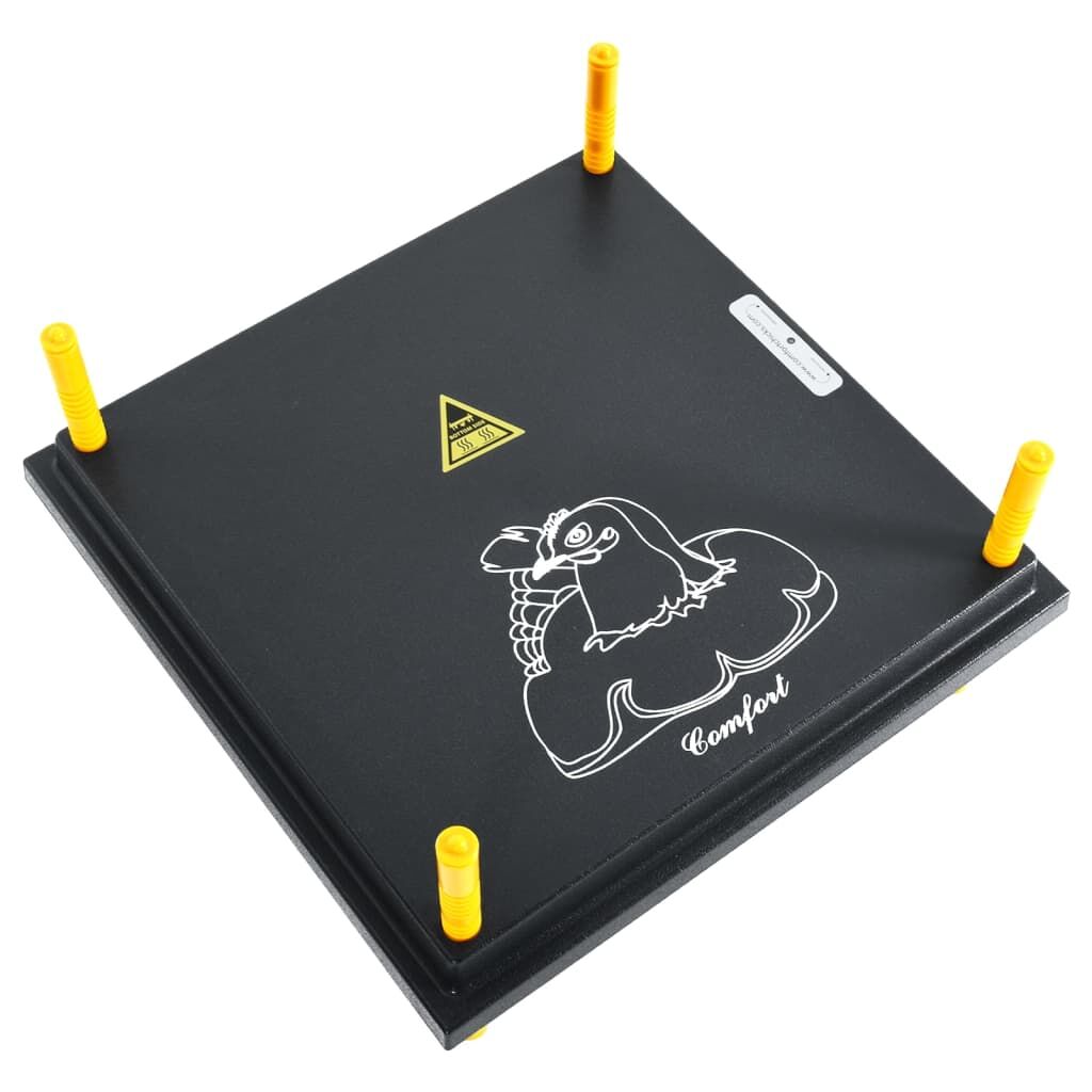 Vidaxl Placa Calefactora Para Pollitos Y Patitos 40x40 Cm_3