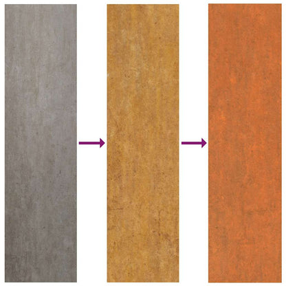 Arriate Oxidado De Acero Corten 240x40x77 Cm_4