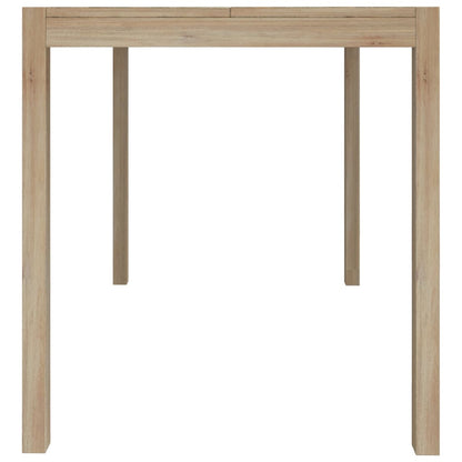 Mesa De Comedor Madera Maciza De Acacia 110x70x75 Cm_3