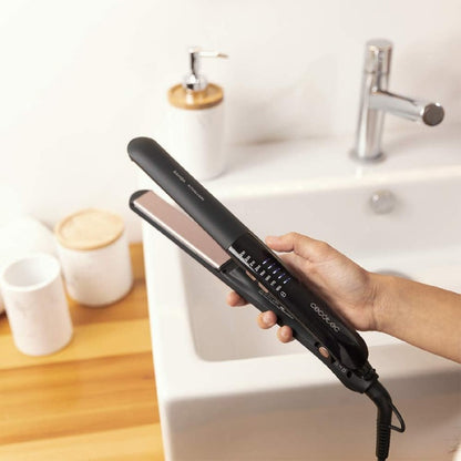 Cecotec Plancha De Pelo Estrecha Con Cable Ritualcare 1100 Titanium Ion Touch_1