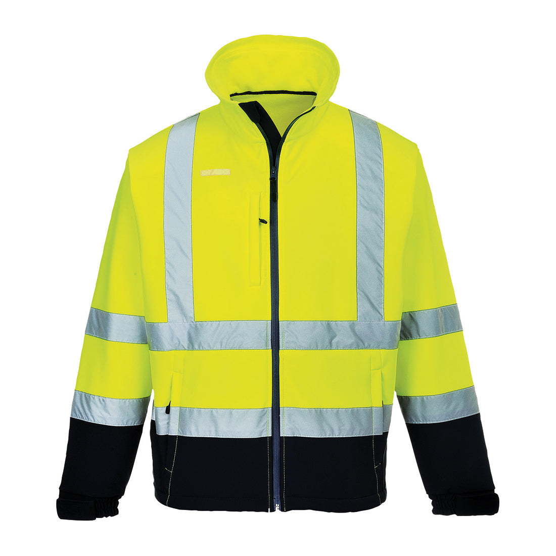 Chaqueta Softshell De Alta Visibilidad Contrast (3 Capas) / Xxl / Amarillo-marino_1