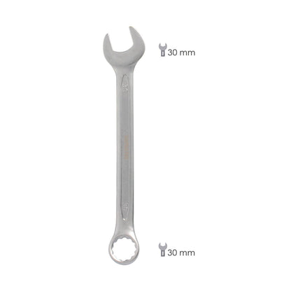 Llave Combinada Plus 30x30 Acero Cromo Vanadio Din 3113. Llave Doble Boca, Llave Fija, Llave Estrella_1