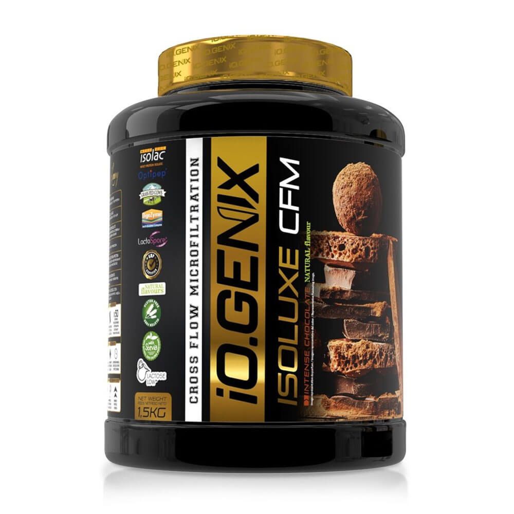 Isoluxe Cfm - 1,5kg - Chocolate Intenso - Proteína De Aislado De Suero Isolate - Io.genix_0