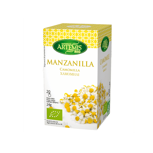 Camomila Artemis, 20 filtros.