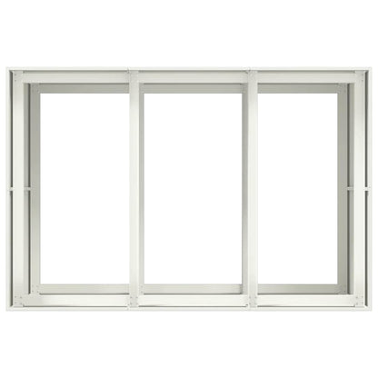 Jardinera Acero Blanco 120x80x80 Cm_4