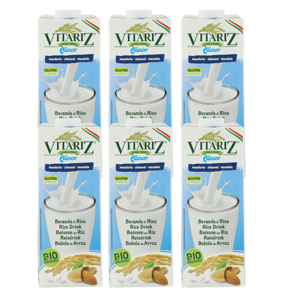 Pack de 6 Bebidas Vitariz de Arroz e Amêndoa 1 L