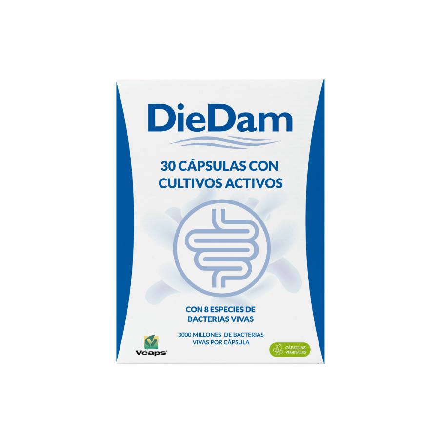 DieDam Probiótico 30 cápsulas entéricas