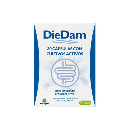 DieDam Probiótico 30 cápsulas entéricas