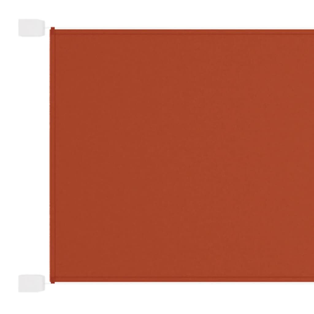 Vidaxl Toldo Vertical Tela Oxford Terracota 60x360 Cm_0