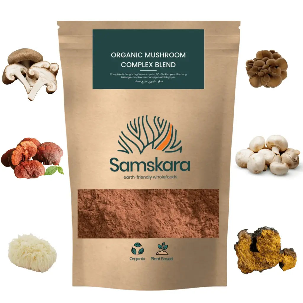 Complejo De 7 Setas Medicinales Bio - 100g_0