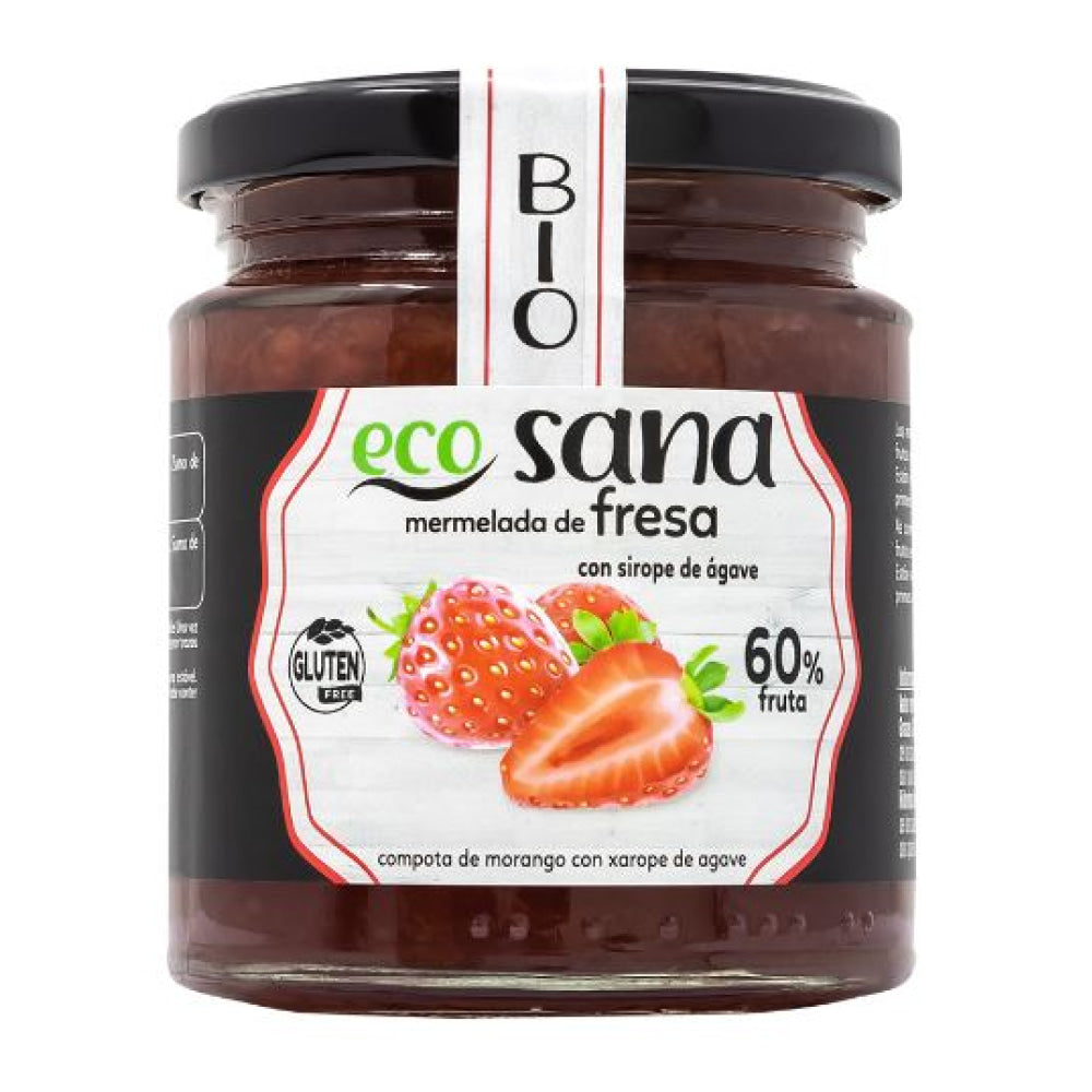 Mermelada De Fresa Con Sirope De Ágave Bio 260 Gr_0