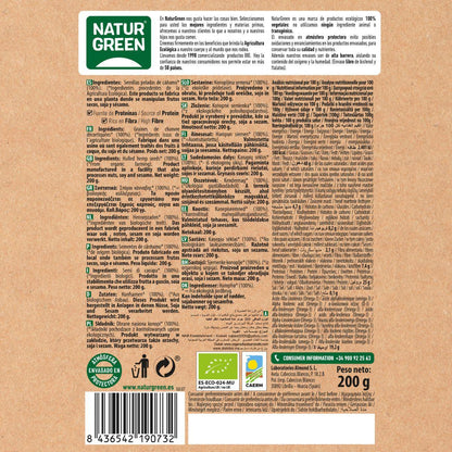 Sementes de cânhamo descascadas Naturgreen