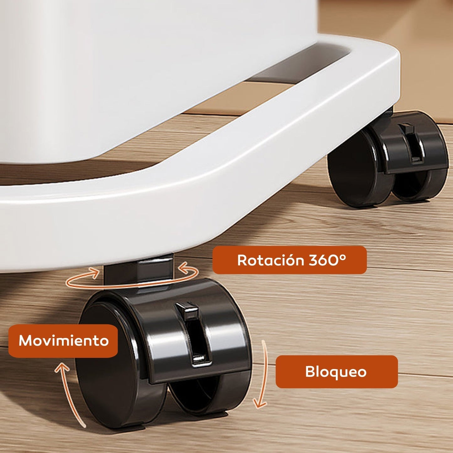 Joybos - Estantería De Almacenamiento Con Ruedas Multifuncional Para Cocina_3