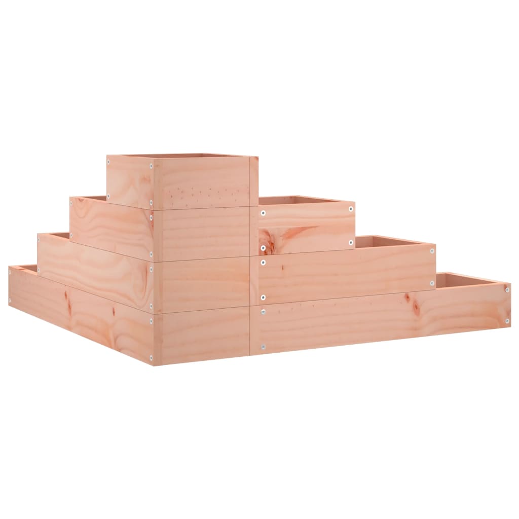 Jardinera De 4 Niveles Madera Maciza Douglas 80,5x79x36 Cm_5