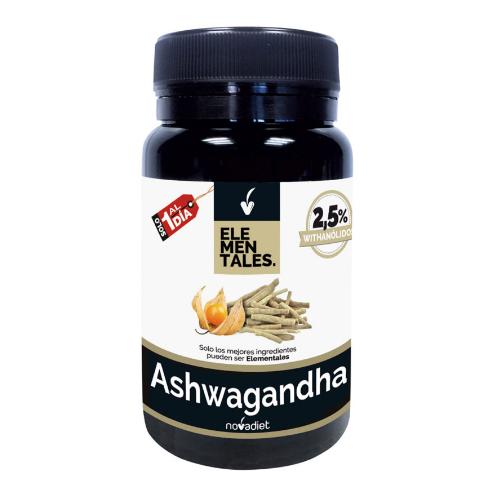 Ashwagandha Novadiet 30 Cápsulas Vegetais